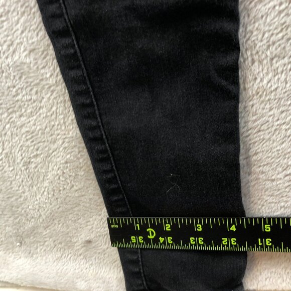 Abercrombie & Fitch Womens Jeans Size 6S Super Skinny Black Denim Casual Ankle - Picture 7 of 16
